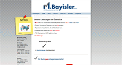 Desktop Screenshot of bayisler.de